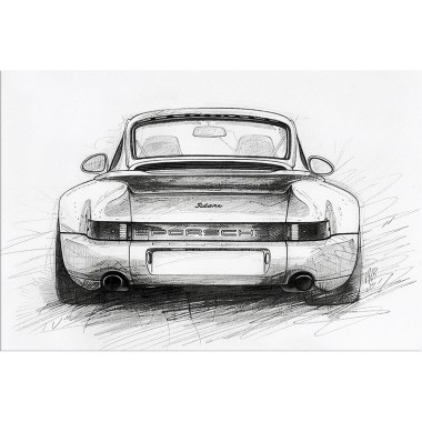 Porsche schilderij 